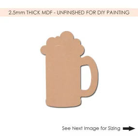 Beer Mug With Foam